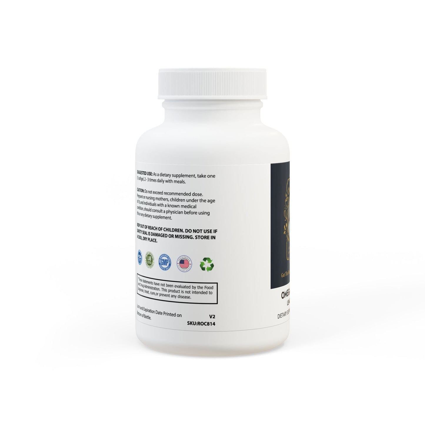 Omega 3 Fish Oil Supplement (60 Softgels)