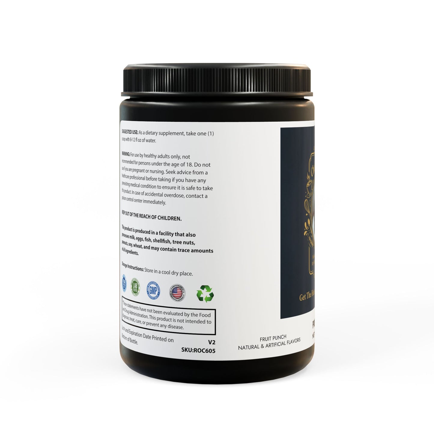 Pre-Workout Supplement, Fruit Punch (204g, 7.1oz)
