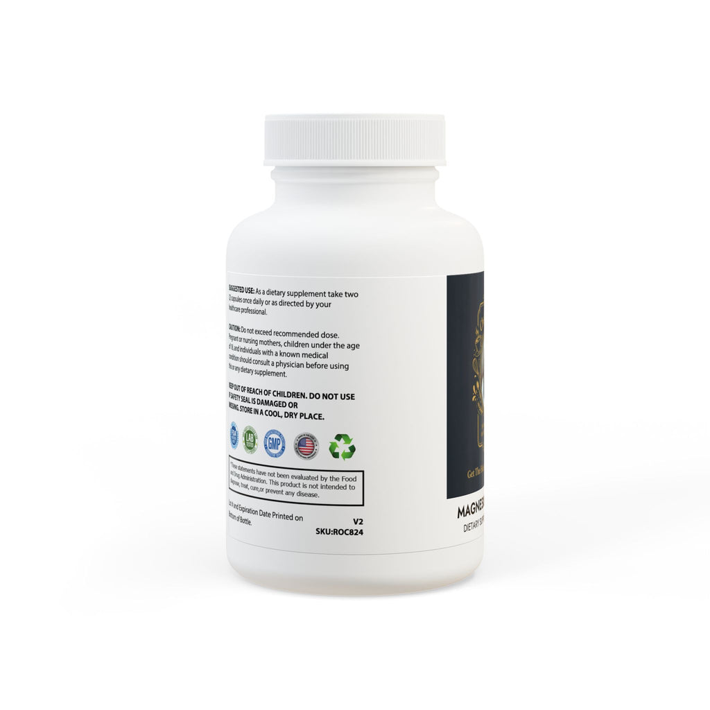 Magnesium Glycinate Supplement (60 Capsules)