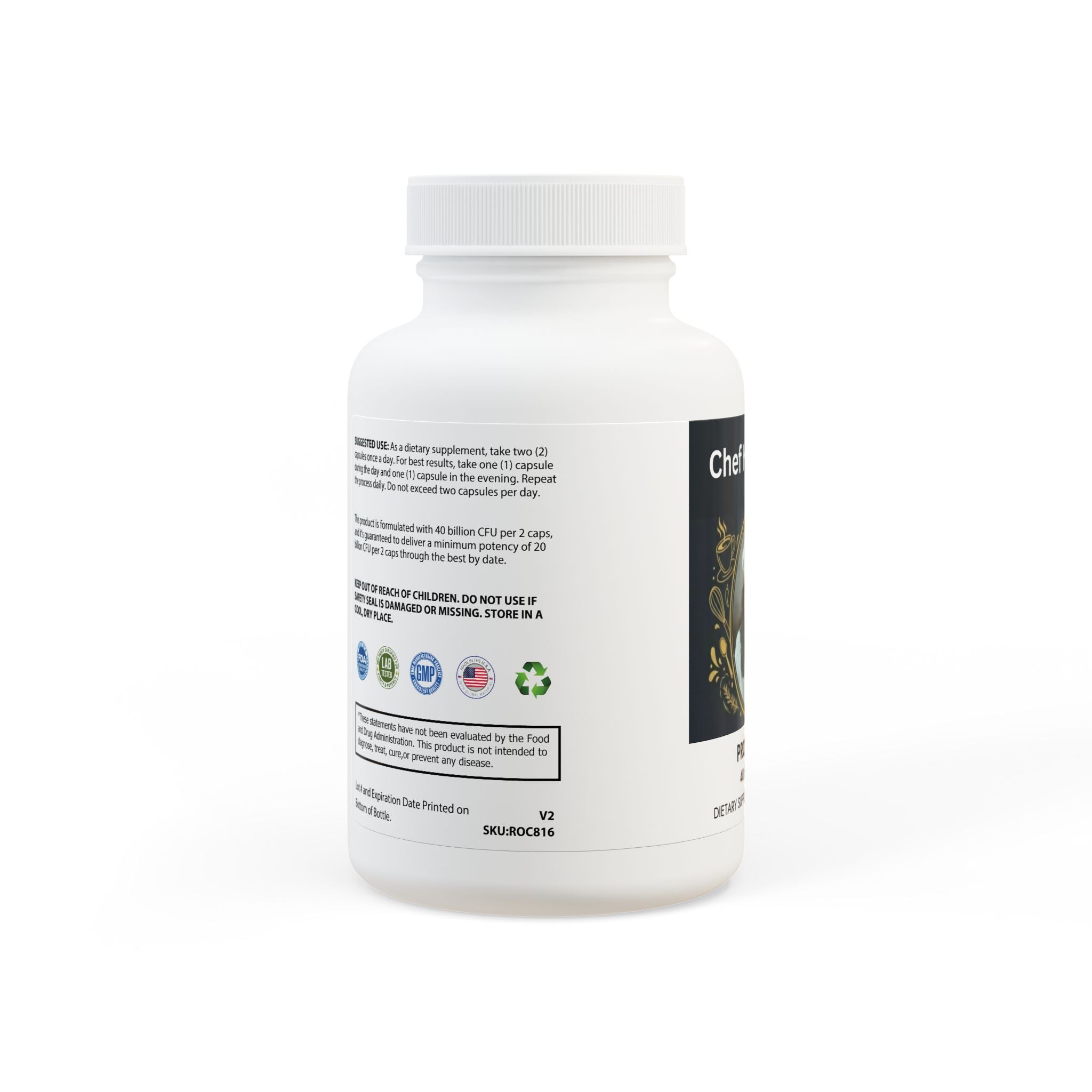 Probiotics Supplement (60 Capsules)