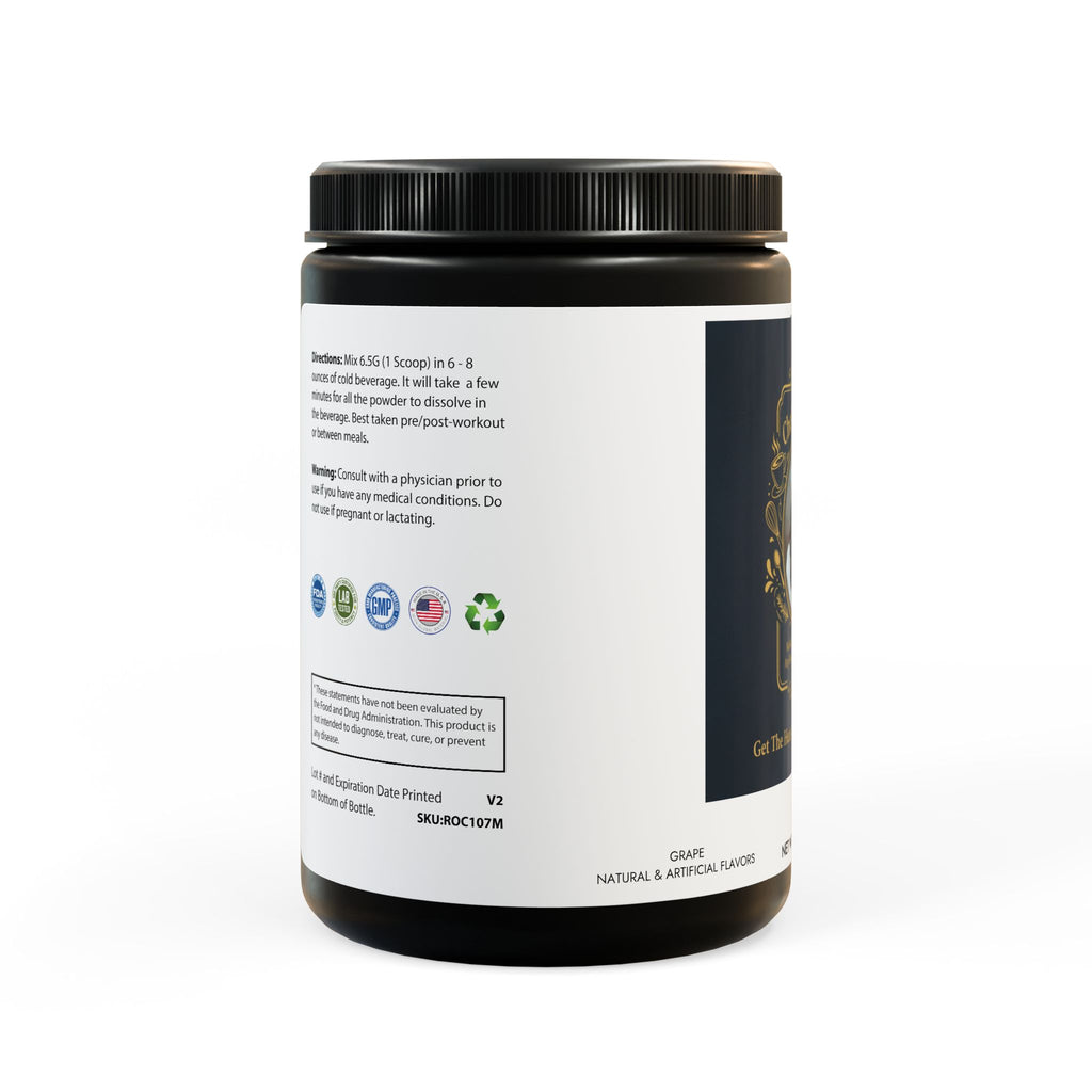 BCAA Supplement, Grape (325g, 11.46oz, 50 servings)