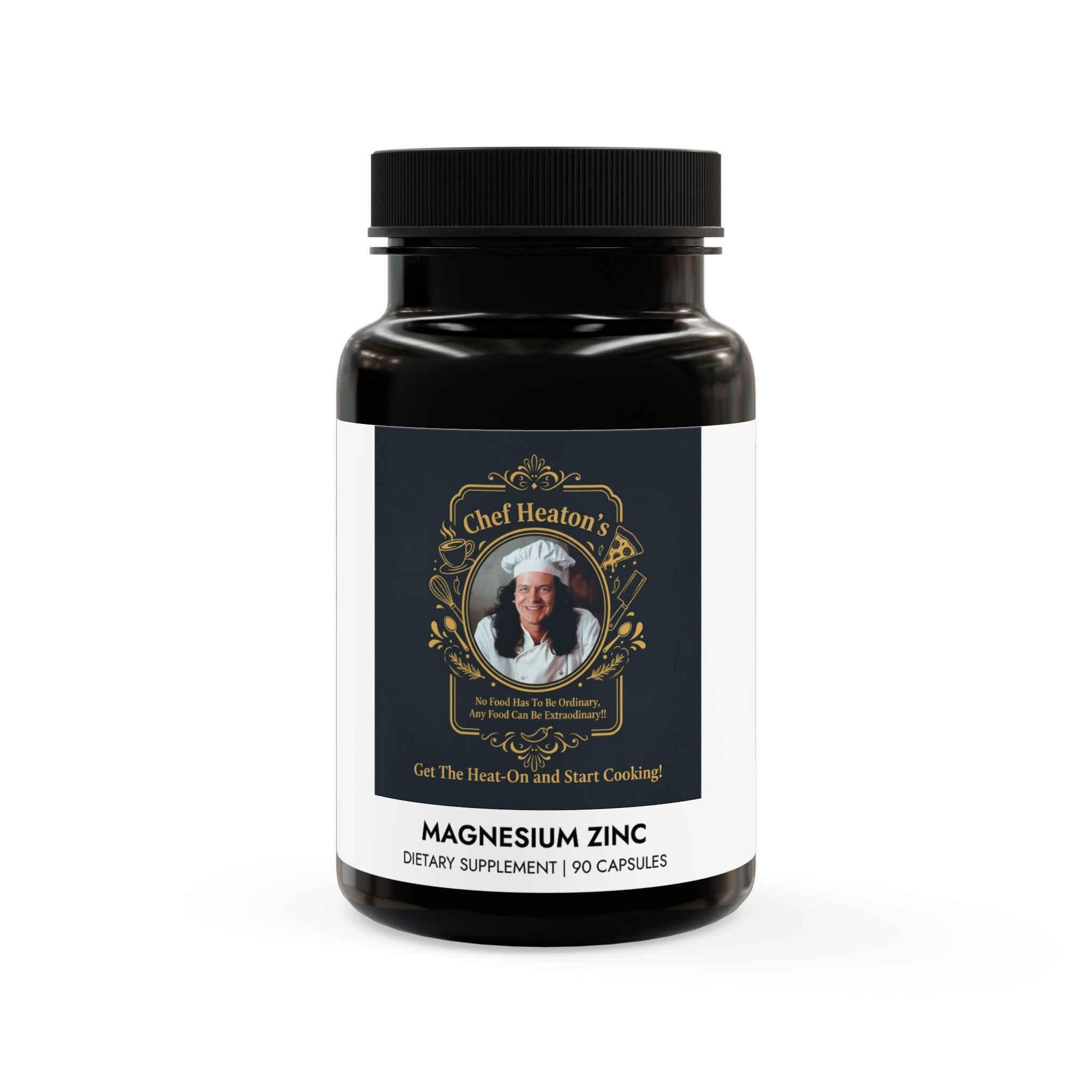 Magnesium Zinc Supplement (90 Capsules)