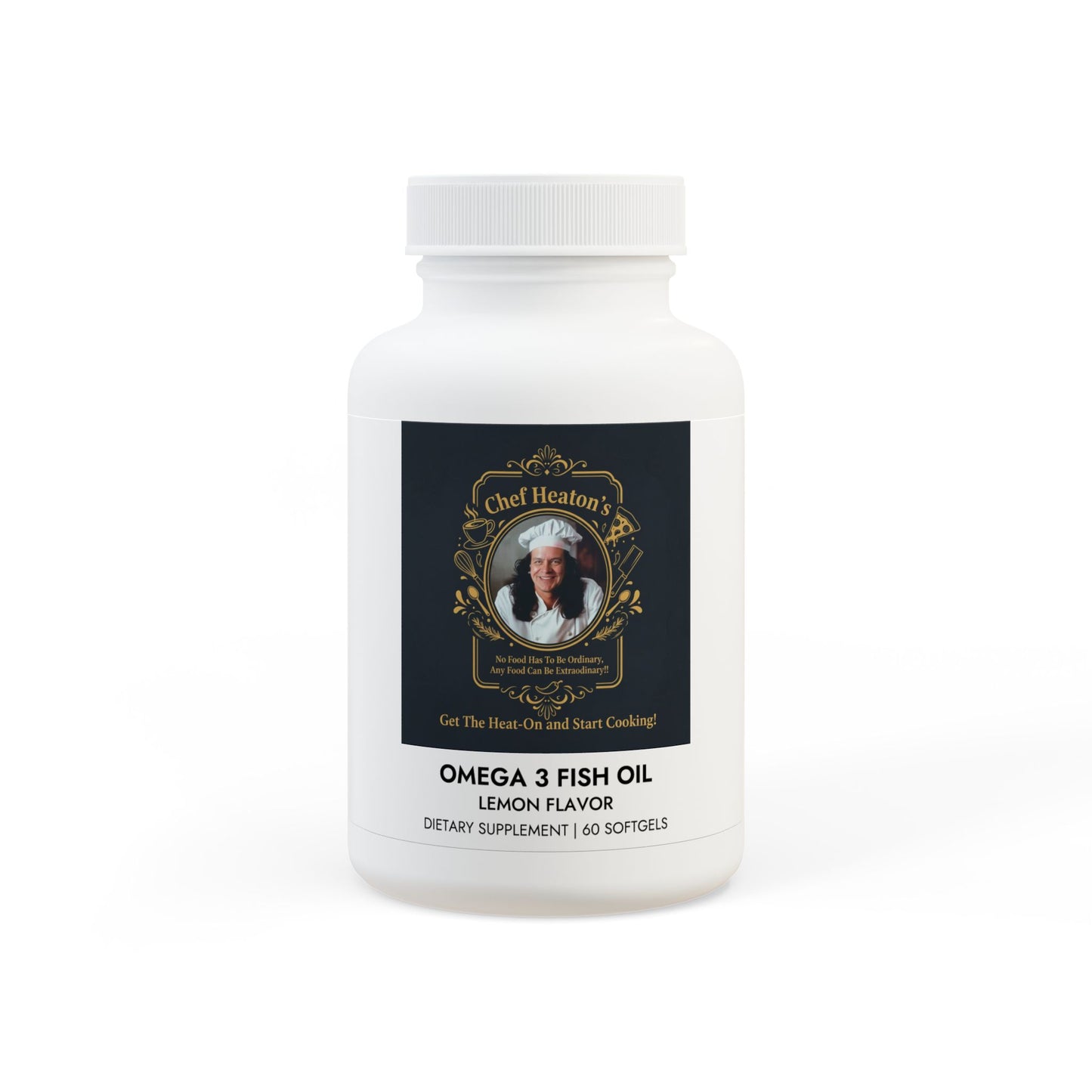 Omega 3 Fish Oil Supplement (60 Softgels)