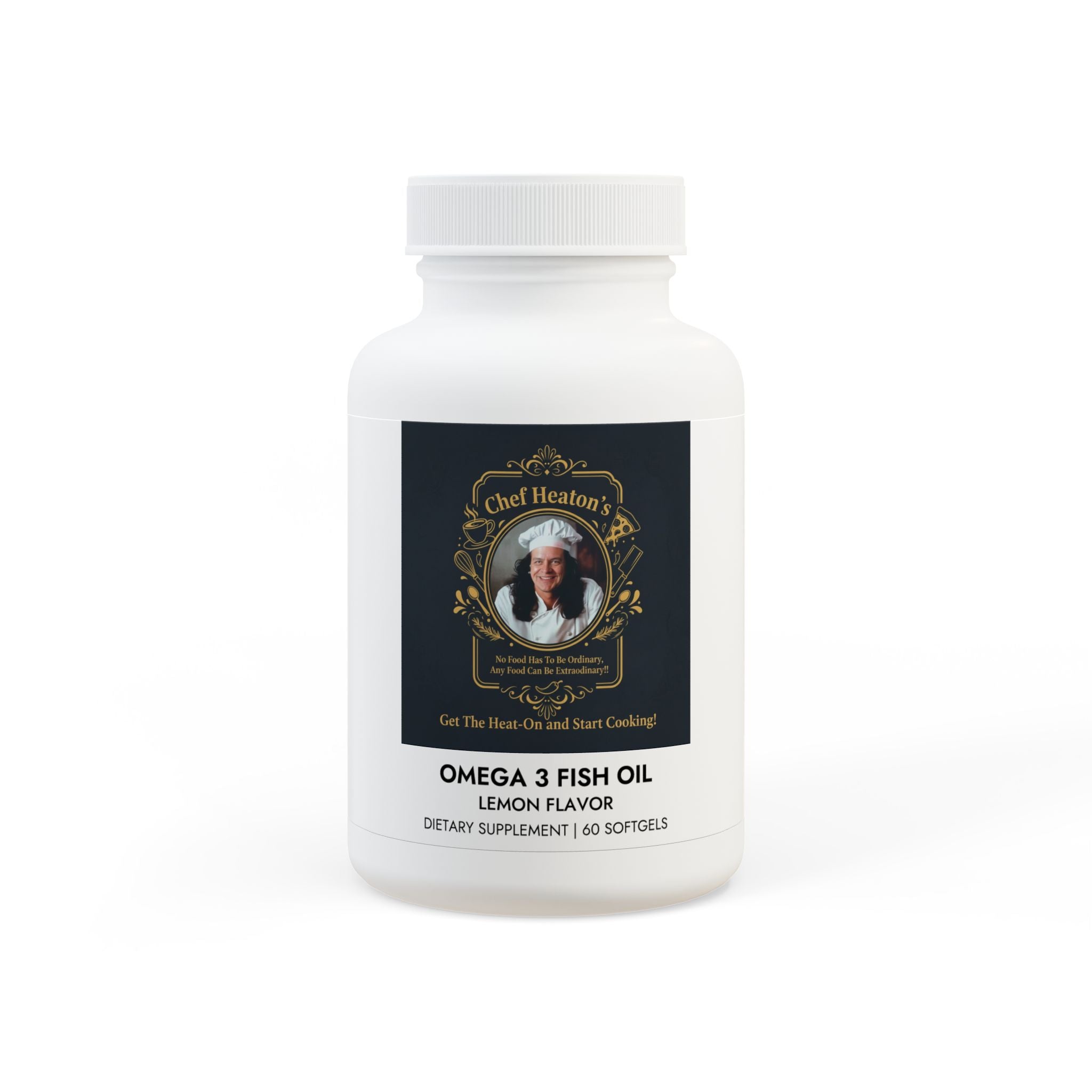 Omega 3 Fish Oil Supplement (60 Softgels)