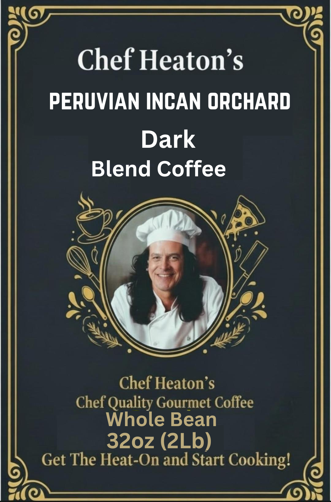 Chef Heaton's 32oz Specialty Coffee — Whole Bean or Ground