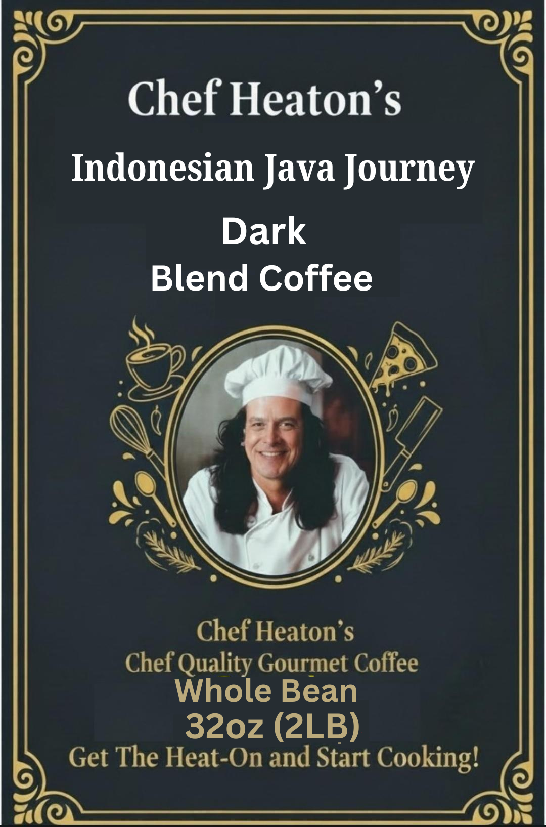 Chef Heaton's 32oz Specialty Coffee — Whole Bean or Ground