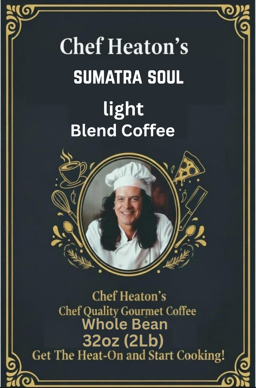 Chef Heaton's 32oz Specialty Coffee — Whole Bean or Ground