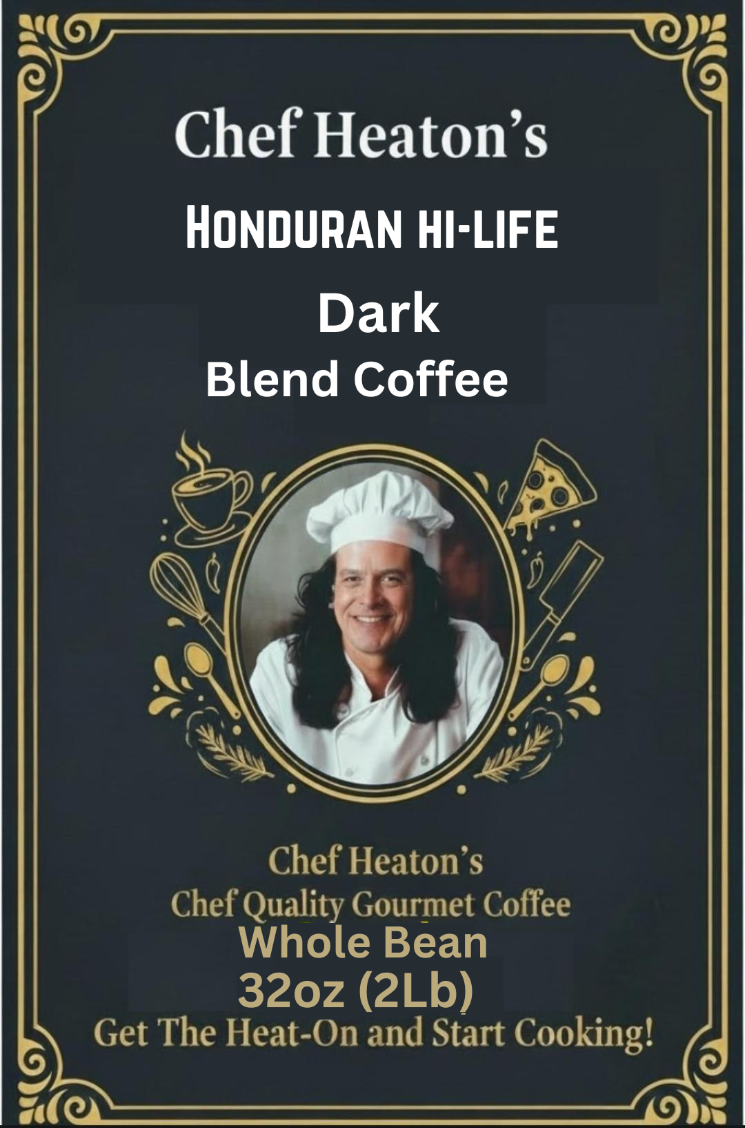 Chef Heaton's 32oz Specialty Coffee — Whole Bean or Ground