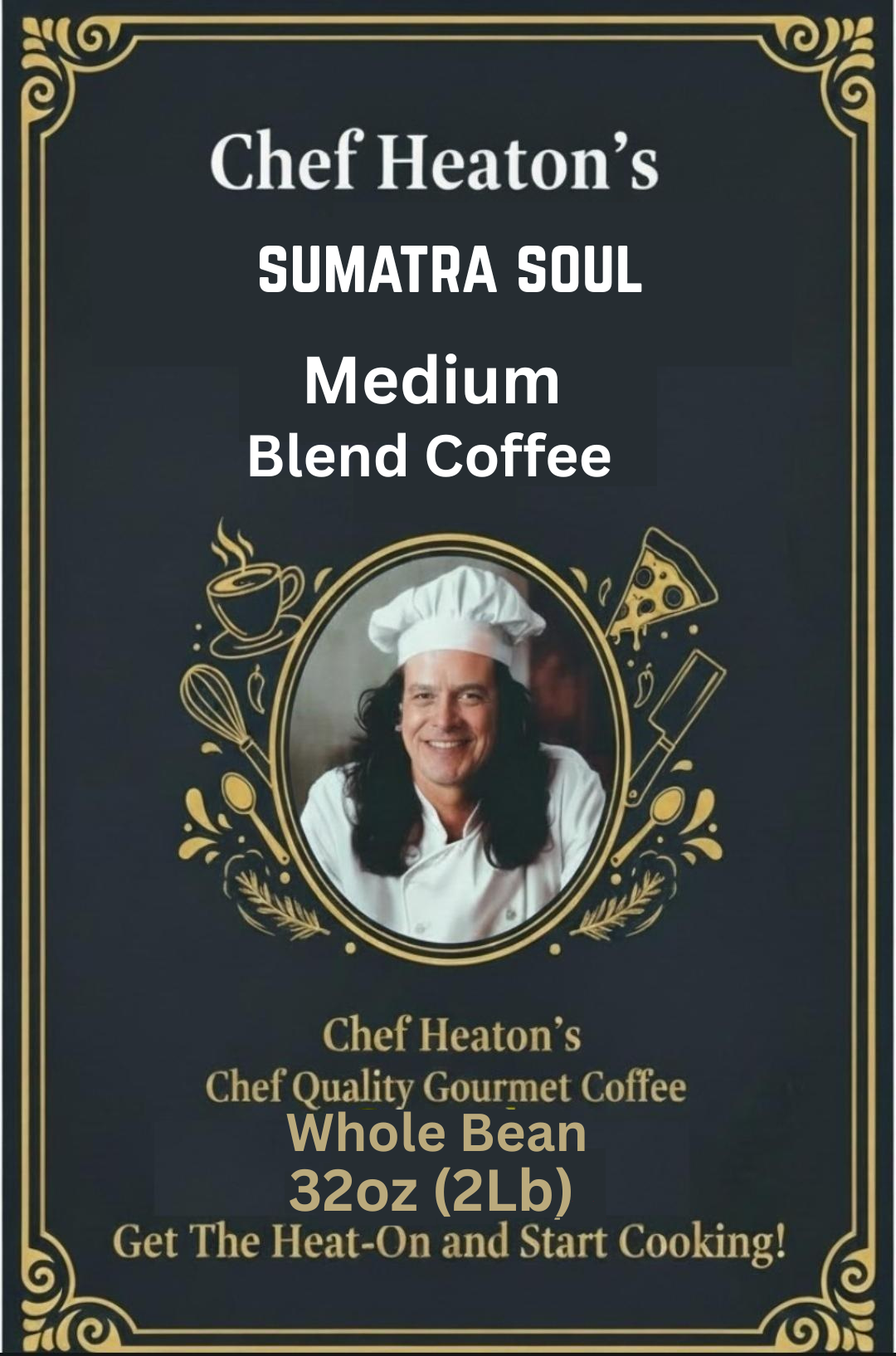 Chef Heaton's 32oz Specialty Coffee — Whole Bean or Ground