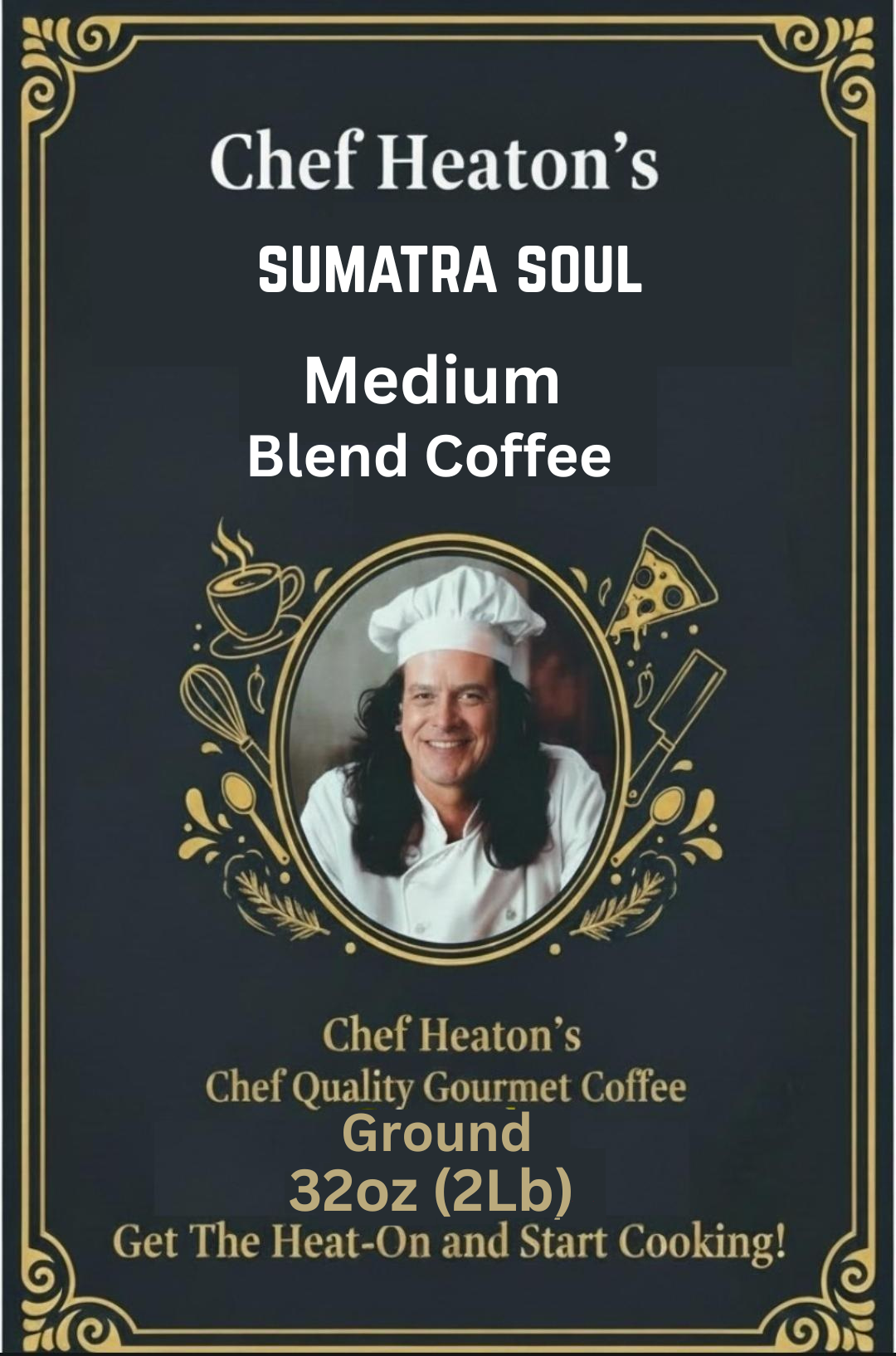 Chef Heaton's 32oz Specialty Coffee — Whole Bean or Ground