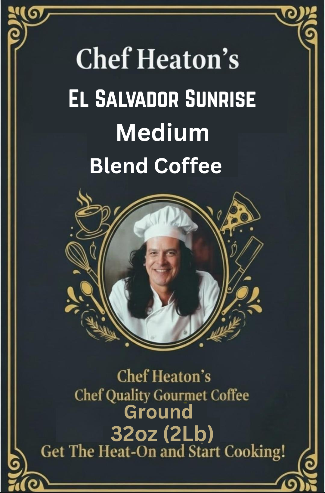 Chef Heaton's 32oz Specialty Coffee — Whole Bean or Ground