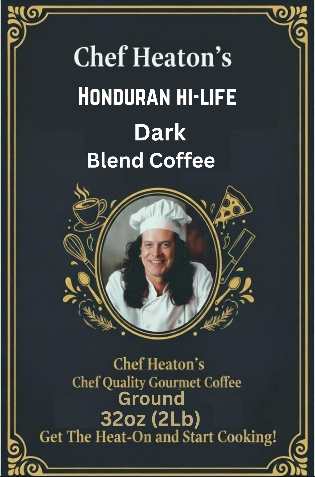 Chef Heaton's 32oz Specialty Coffee — Whole Bean or Ground