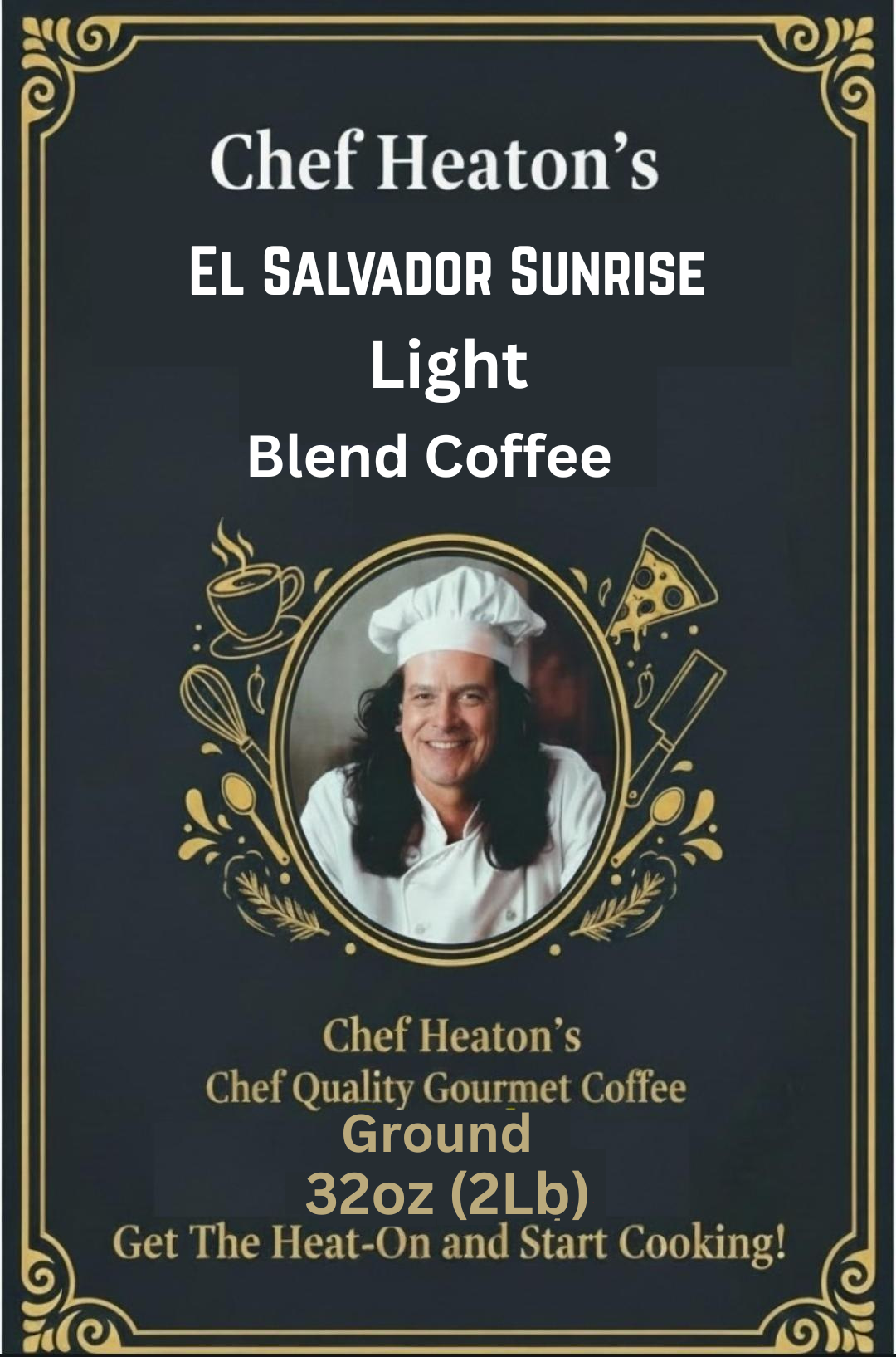 Chef Heaton's 32oz Specialty Coffee — Whole Bean or Ground