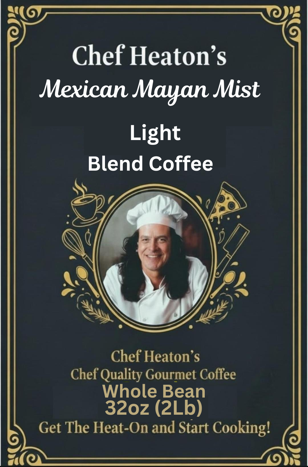 Chef Heaton's 32oz Specialty Coffee — Whole Bean or Ground