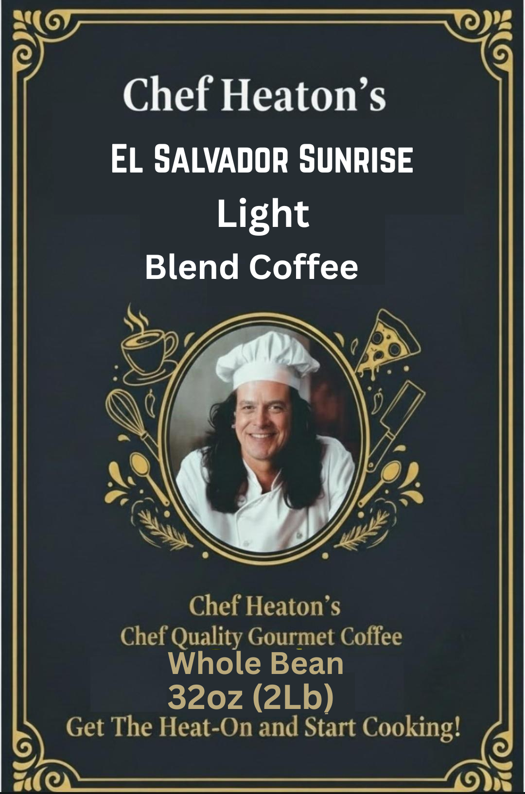 Chef Heaton's 32oz Specialty Coffee — Whole Bean or Ground