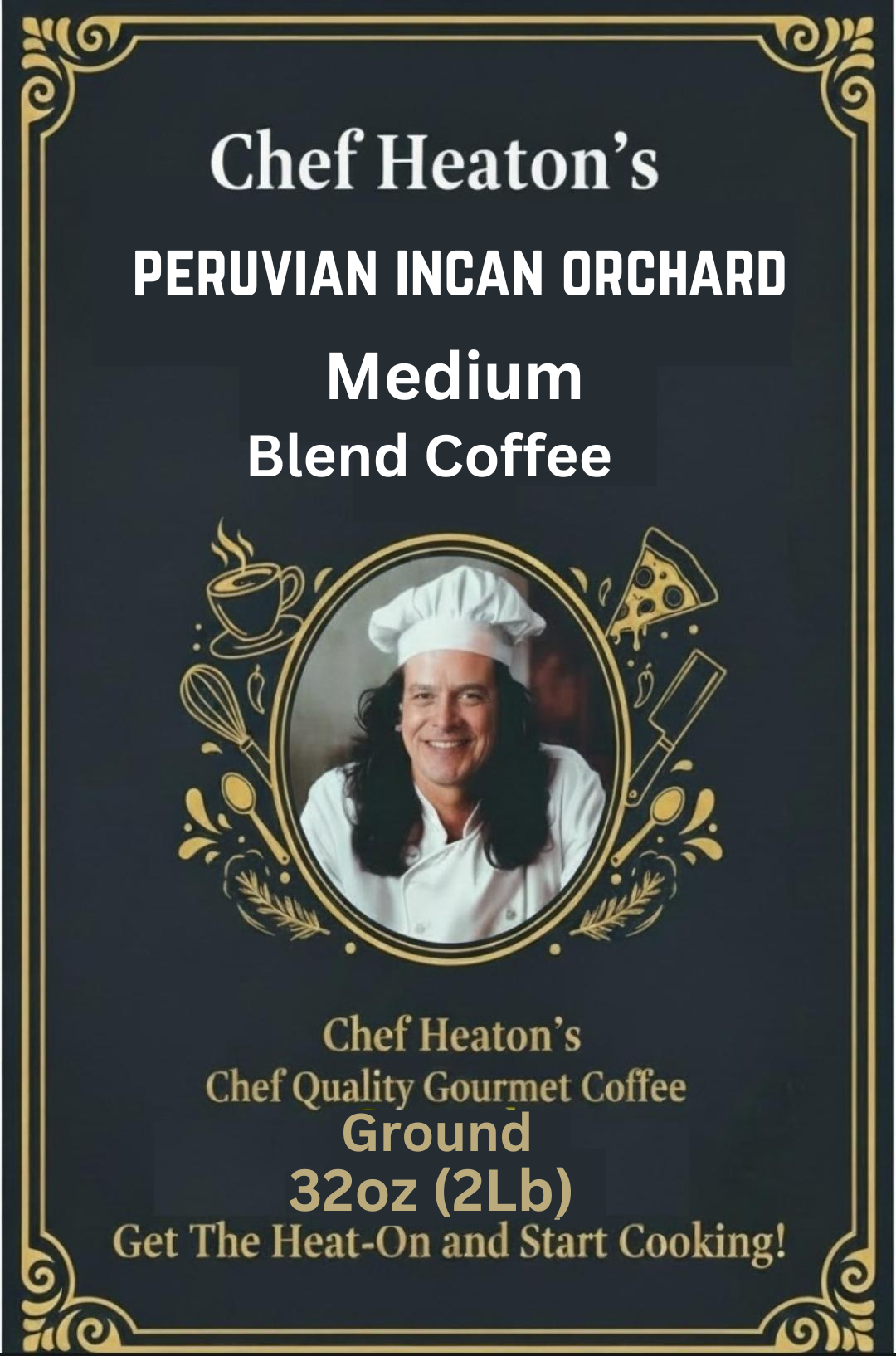 Chef Heaton's 32oz Specialty Coffee — Whole Bean or Ground