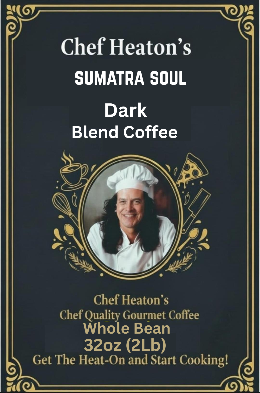 Chef Heaton's 32oz Specialty Coffee — Whole Bean or Ground