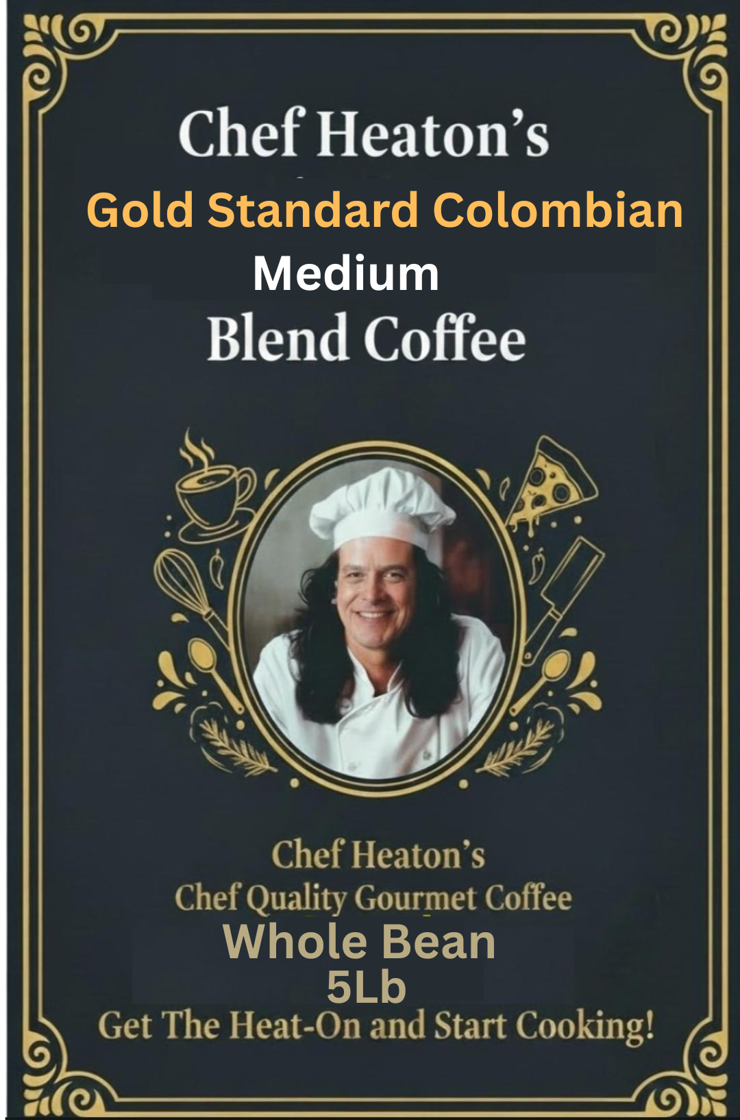 Chef Heaton's 32oz Specialty Coffee — Whole Bean or Ground
