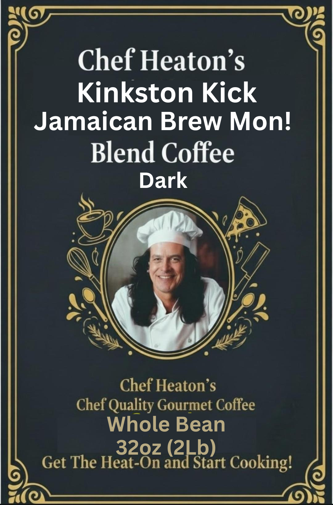 Chef Heaton's 32oz Specialty Coffee — Whole Bean or Ground