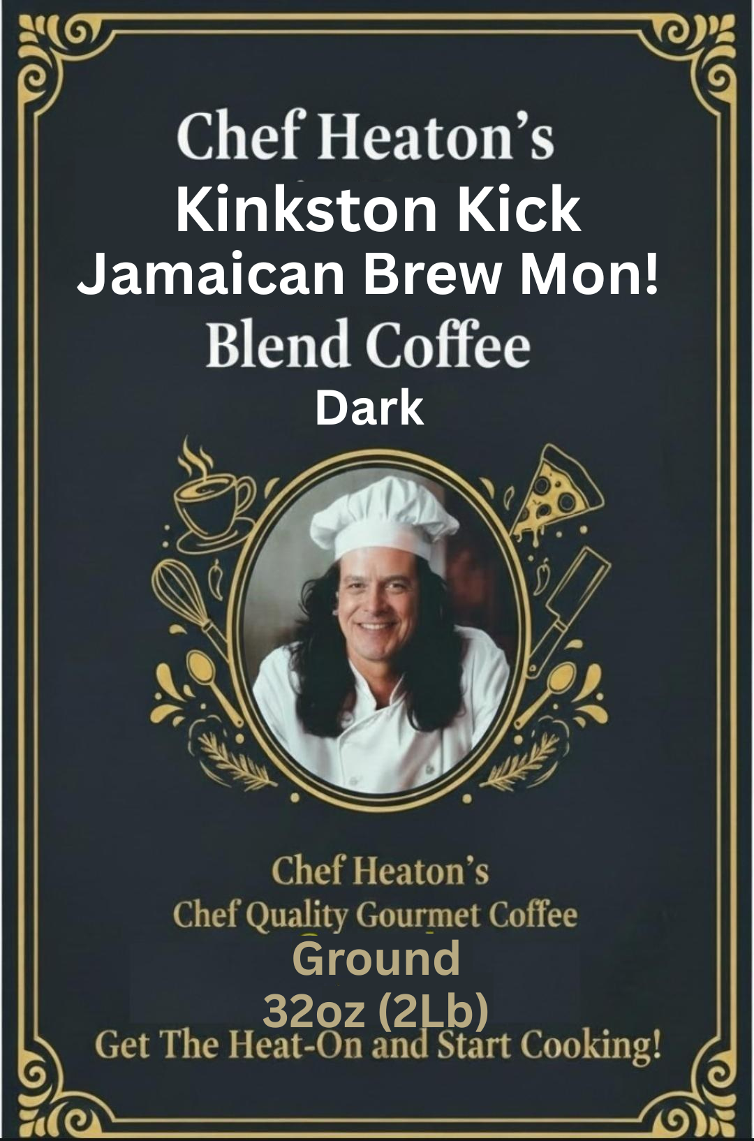 Chef Heaton's 32oz Specialty Coffee — Whole Bean or Ground
