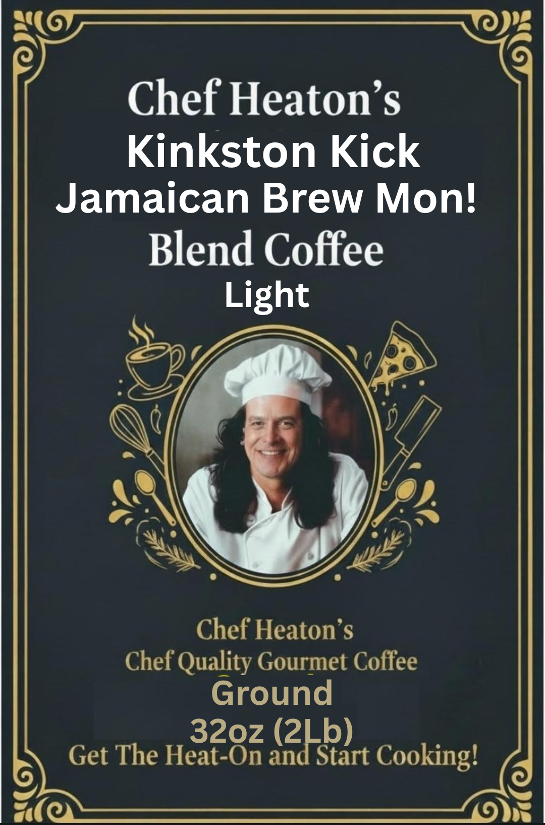 Chef Heaton's 32oz Specialty Coffee — Whole Bean or Ground