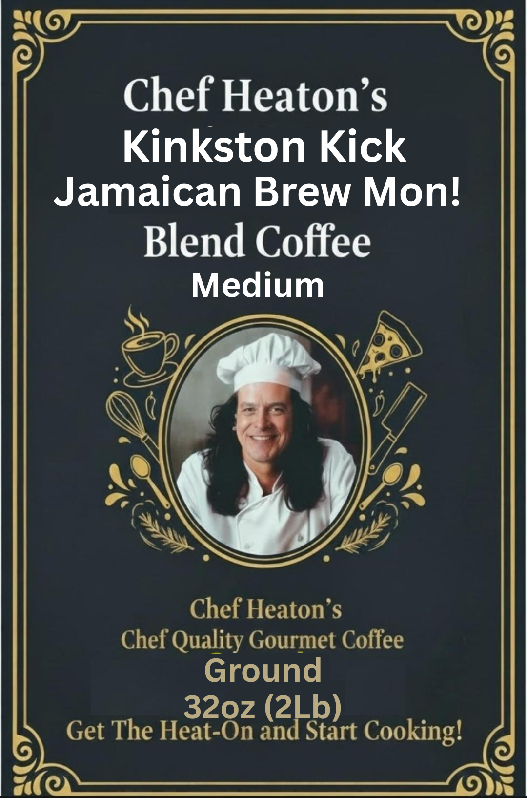 Chef Heaton's 32oz Specialty Coffee — Whole Bean or Ground