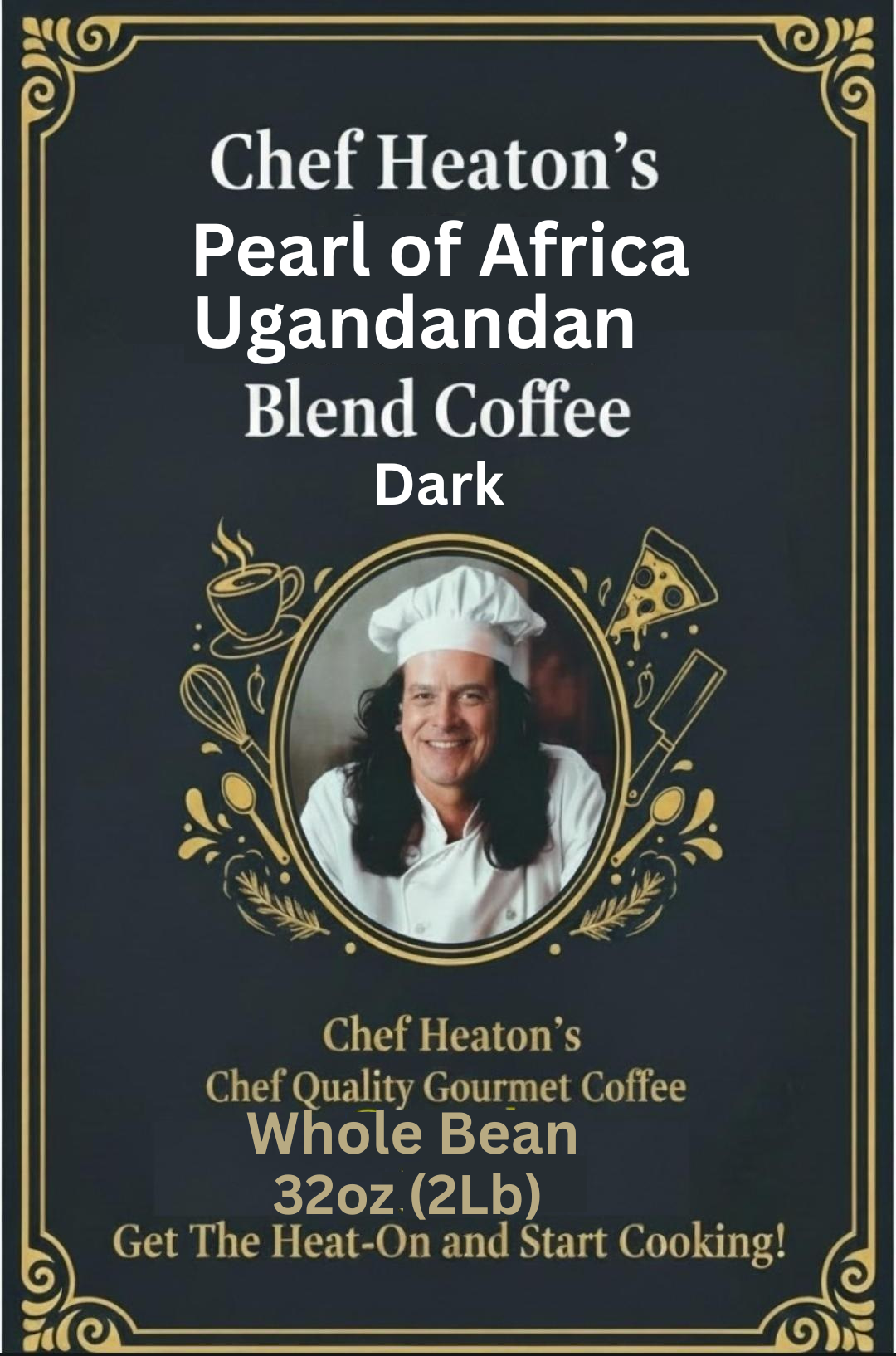 Chef Heaton's 32oz Specialty Coffee — Whole Bean or Ground