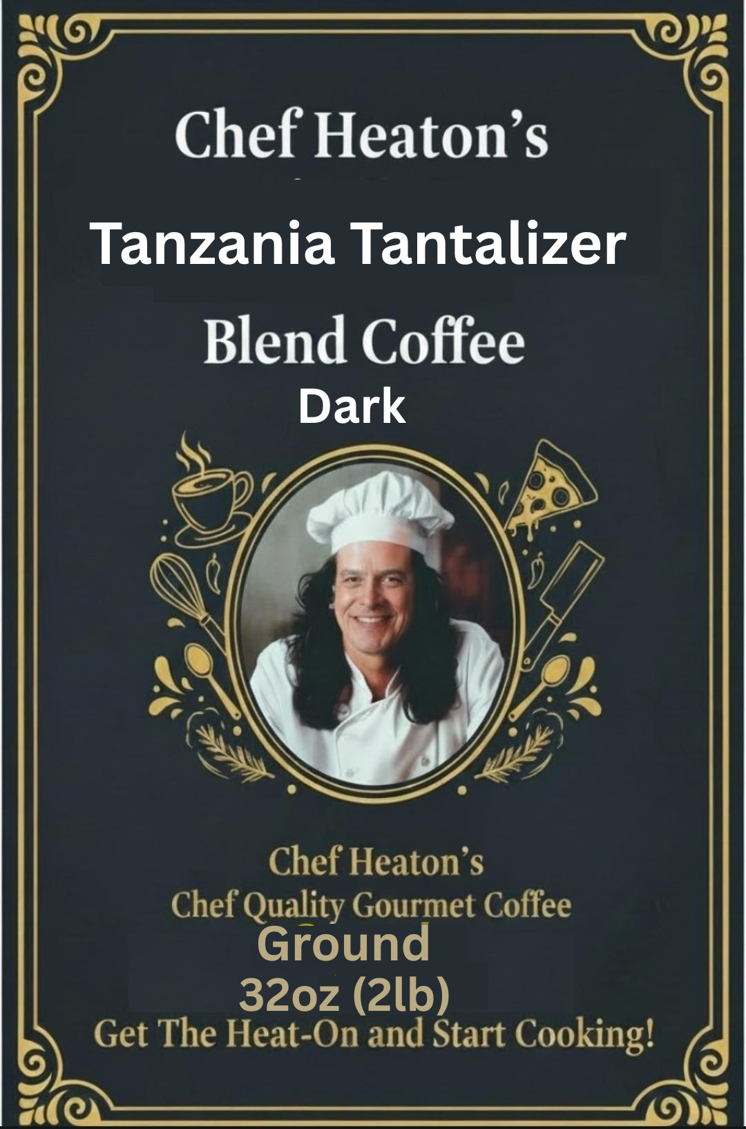 Chef Heaton's 32oz Specialty Coffee — Whole Bean or Ground