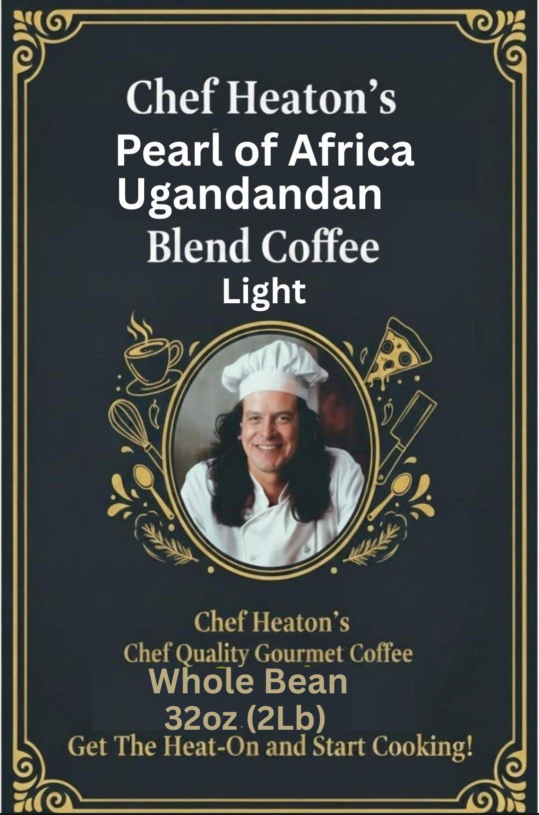 Chef Heaton's 32oz Specialty Coffee — Whole Bean or Ground