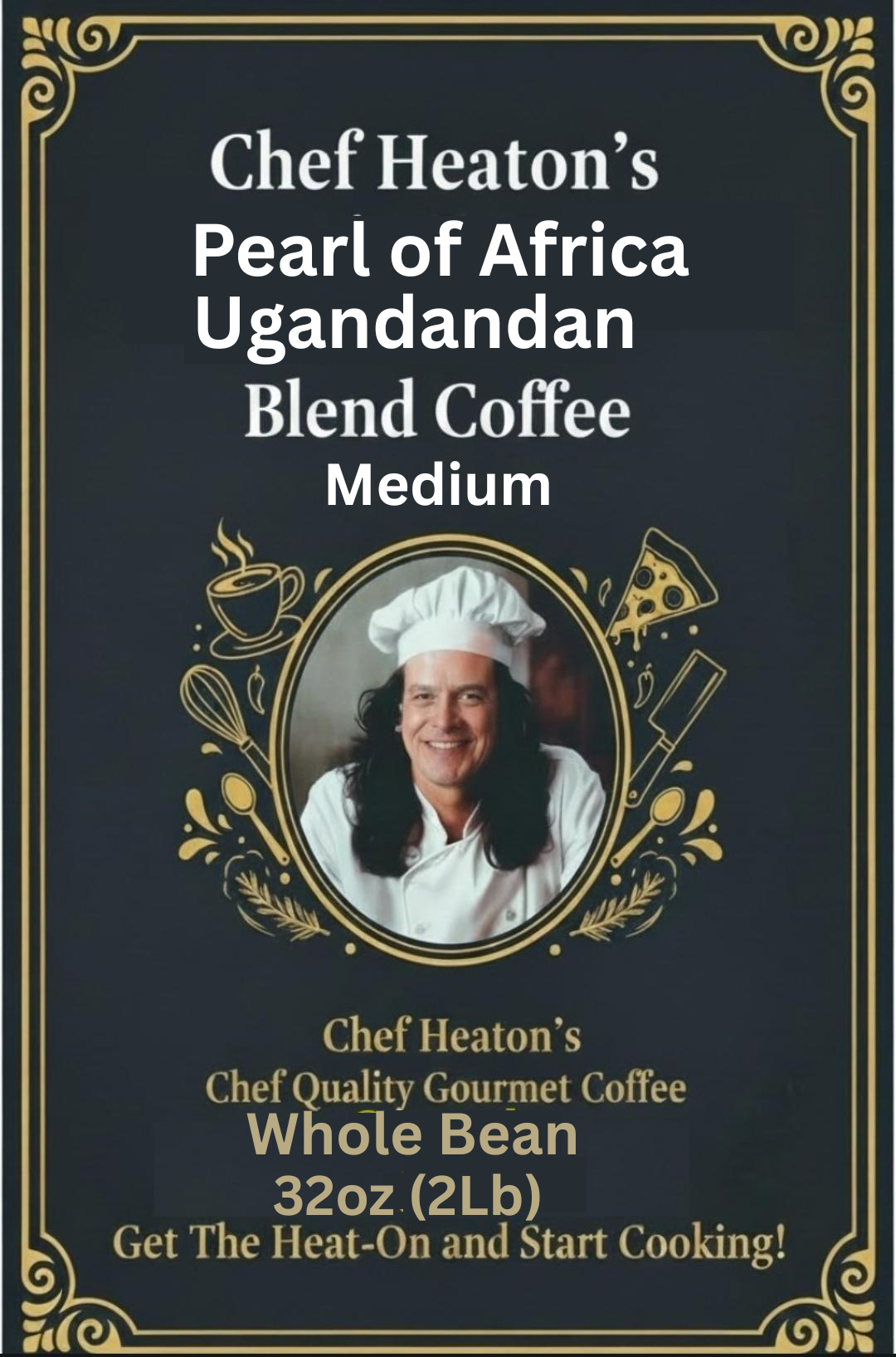 Chef Heaton's 32oz Specialty Coffee — Whole Bean or Ground