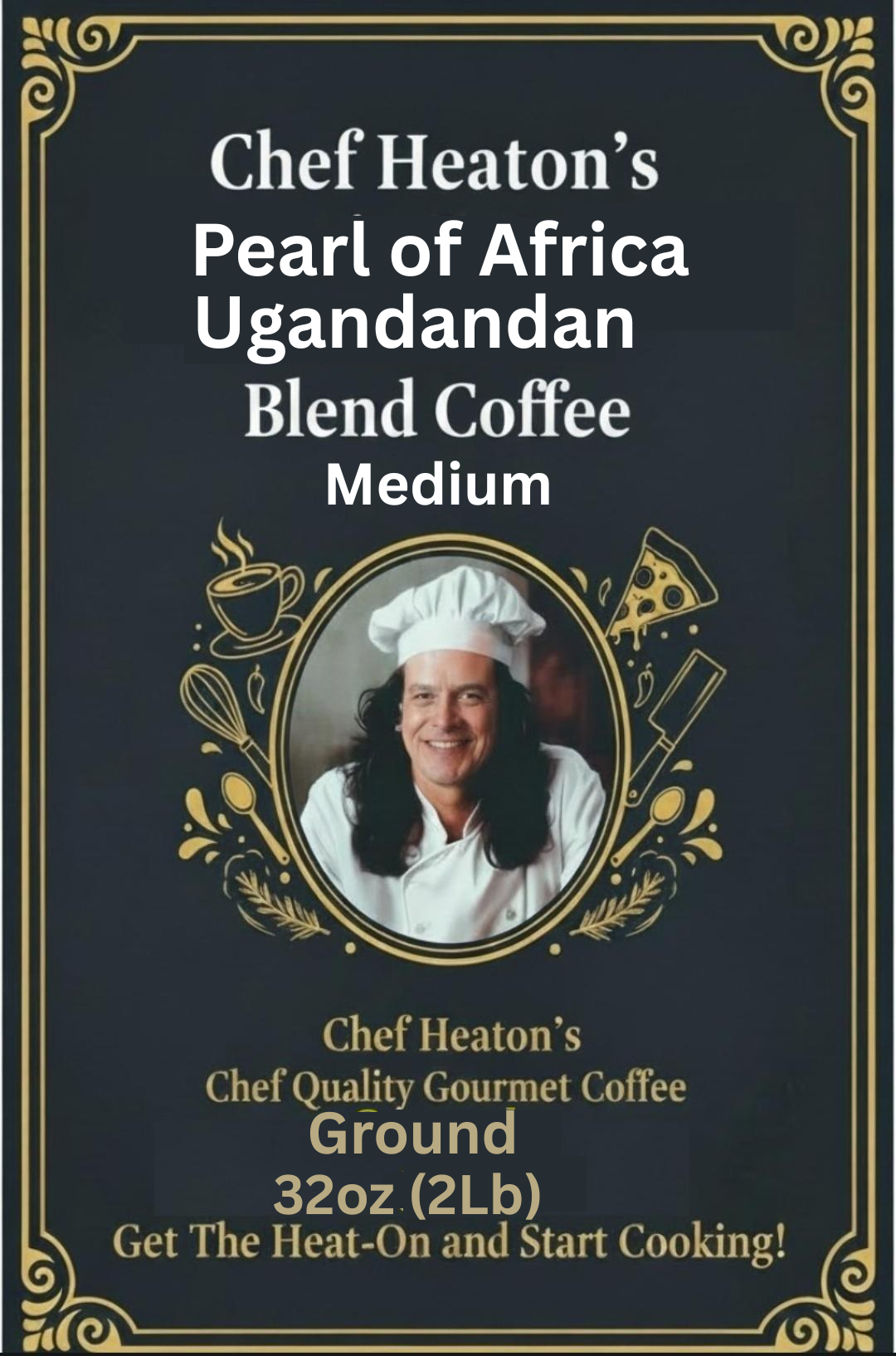 Chef Heaton's 32oz Specialty Coffee — Whole Bean or Ground