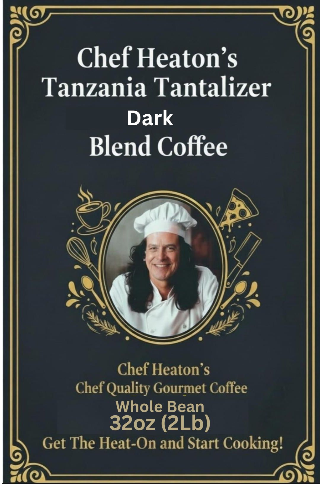 Chef Heaton's 32oz Specialty Coffee — Whole Bean or Ground