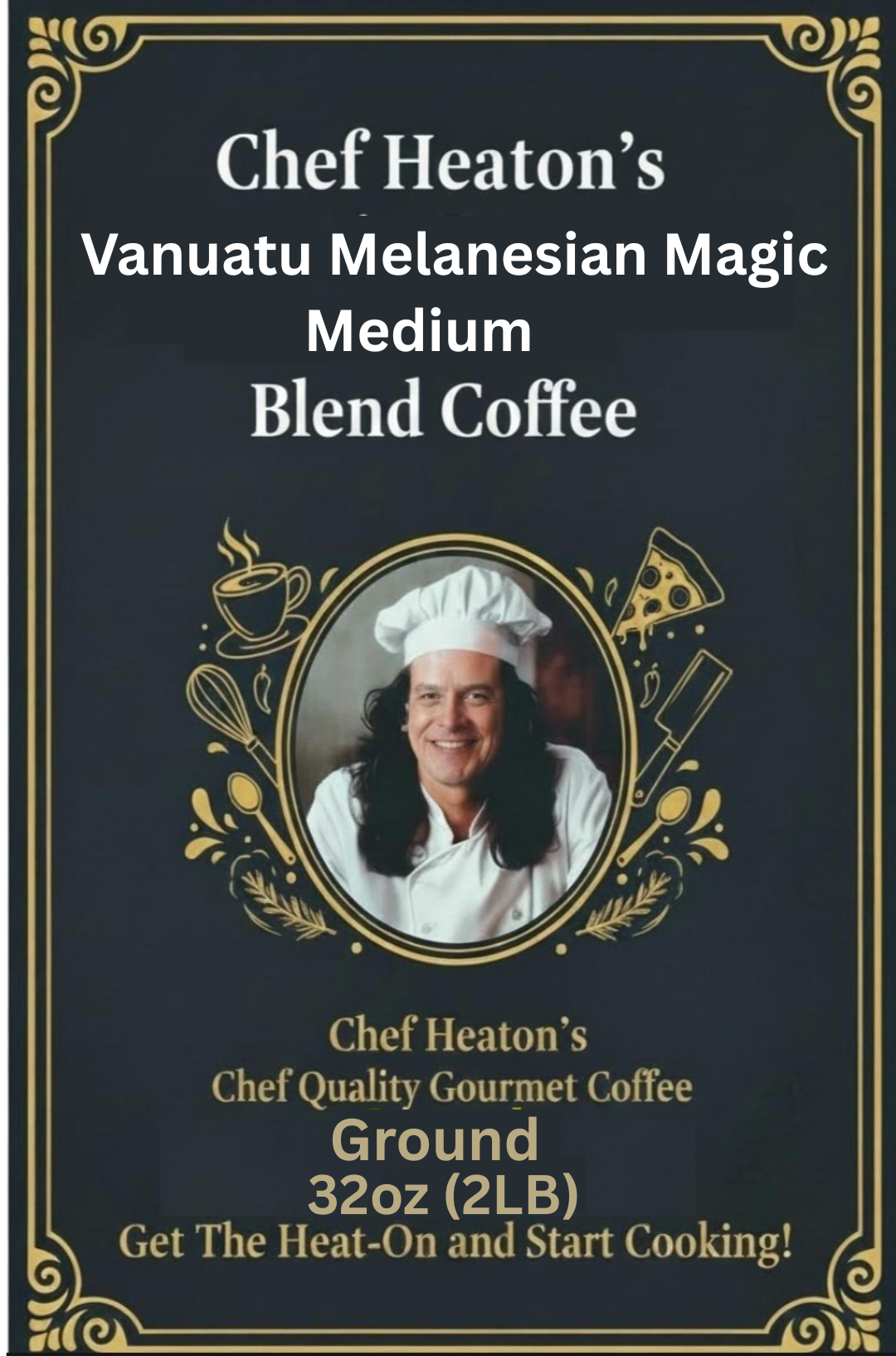 Chef Heaton's 32oz Specialty Coffee — Whole Bean or Ground