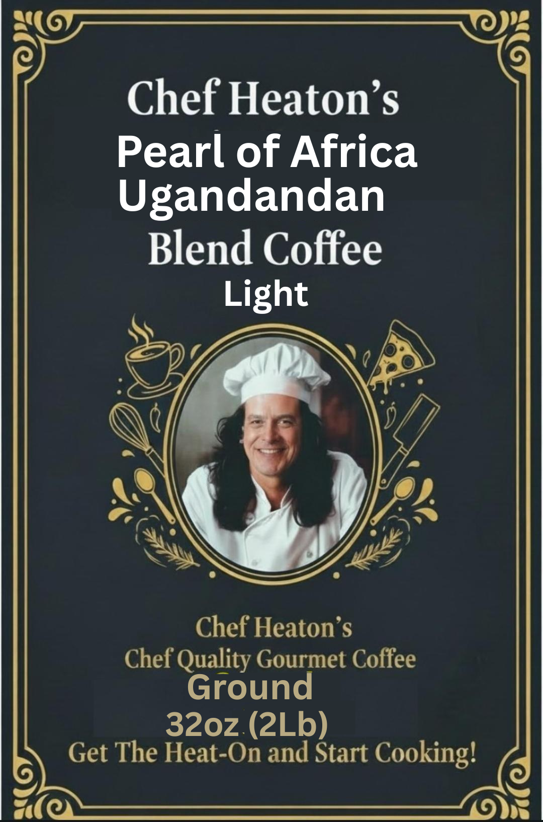 Chef Heaton's 32oz Specialty Coffee — Whole Bean or Ground