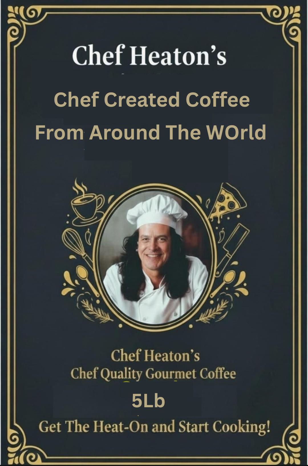 Chef Heaton's 32oz Specialty Coffee — Whole Bean or Ground
