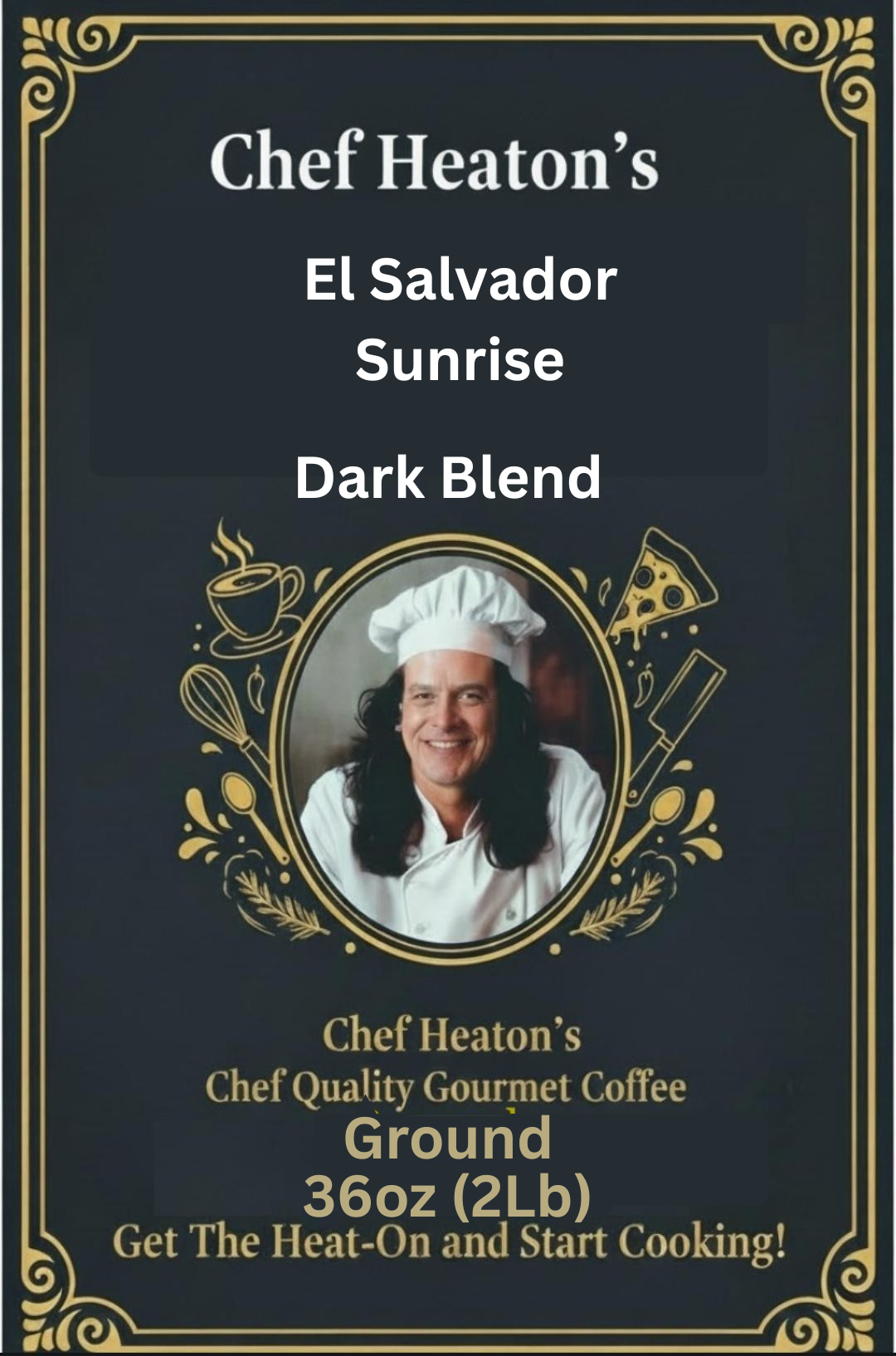 Chef Heaton's 32oz Specialty Coffee — Whole Bean or Ground
