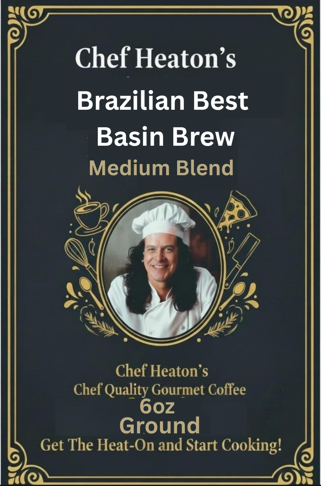 6 packs  x 6 OZ Sample Size Coffee Roasted Espresso Coffee Supreme
