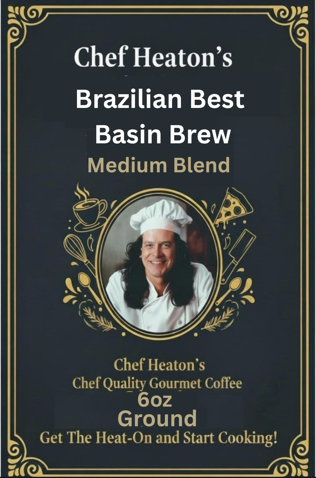 6 packs  x 6 OZ Sample Size Coffee Roasted Espresso Coffee Supreme