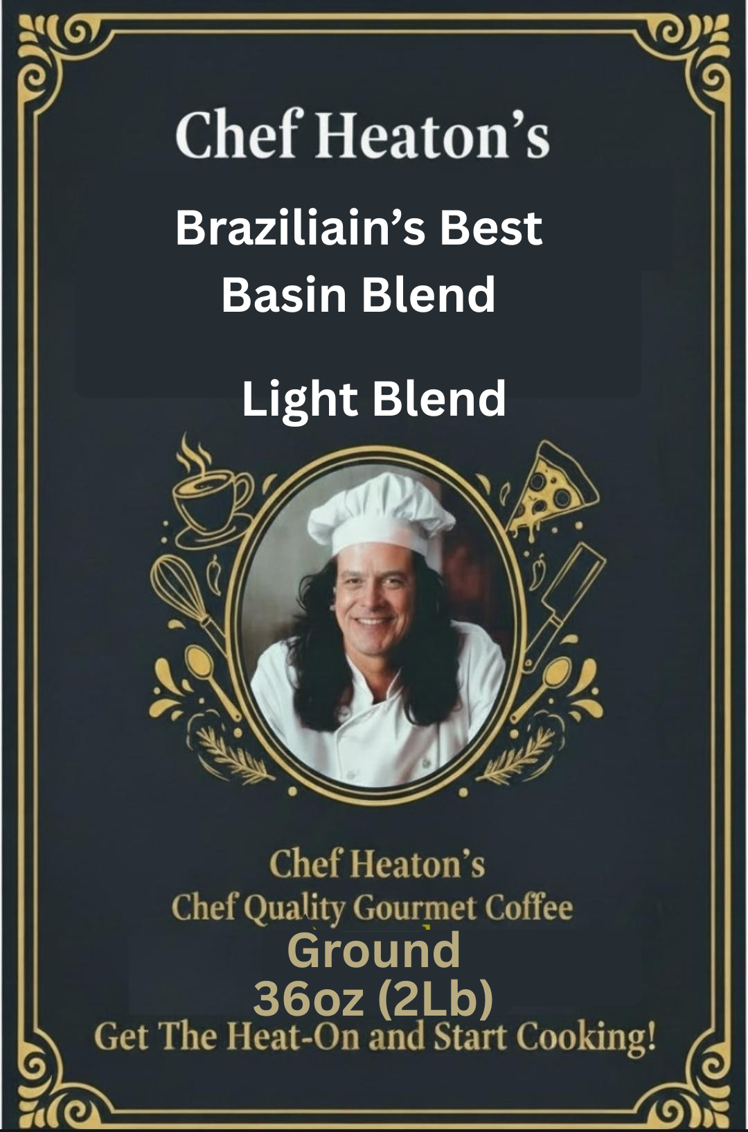 Chef Heaton's 32oz Specialty Coffee — Whole Bean or Ground