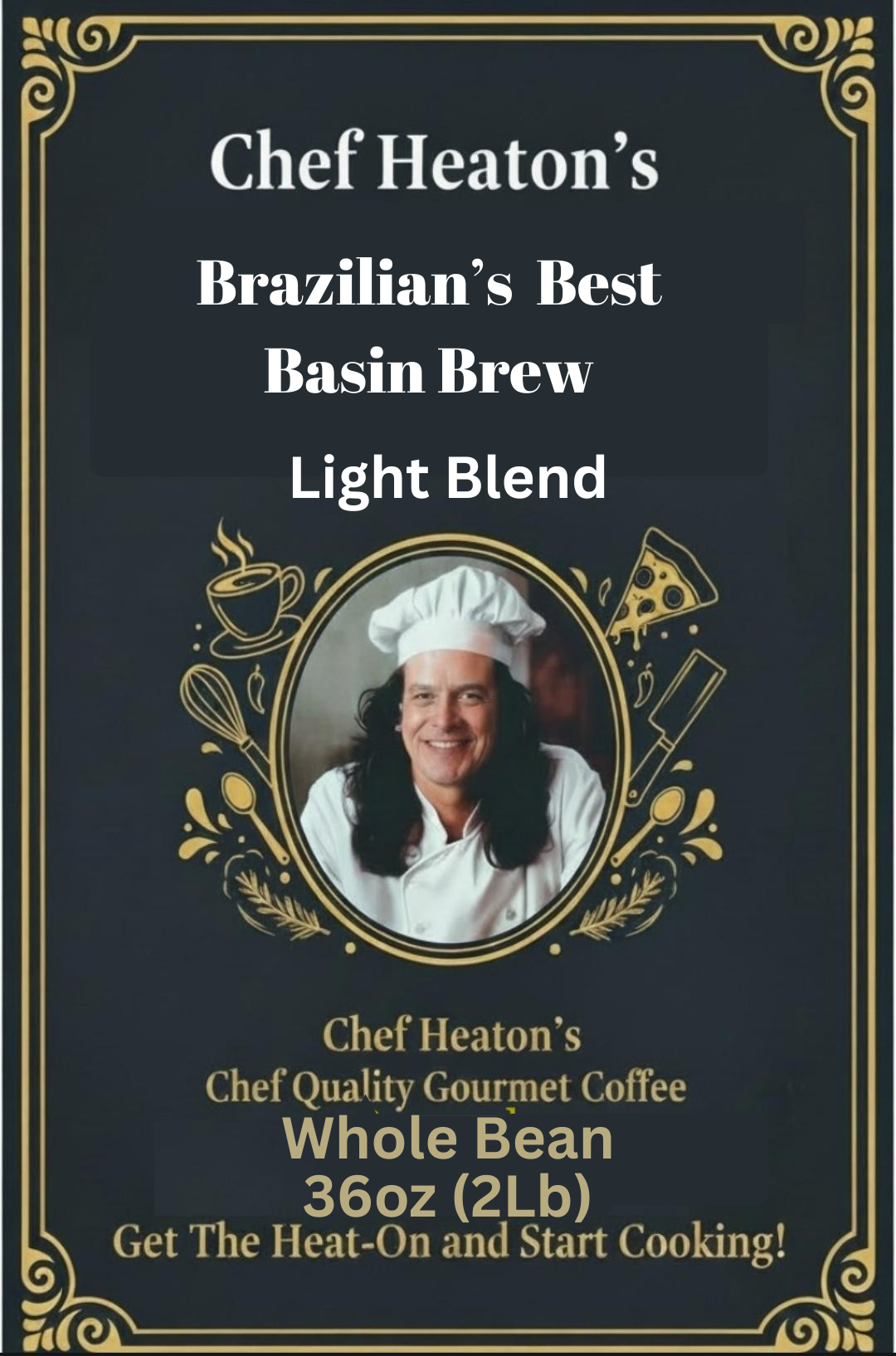 Chef Heaton's 32oz Specialty Coffee — Whole Bean or Ground