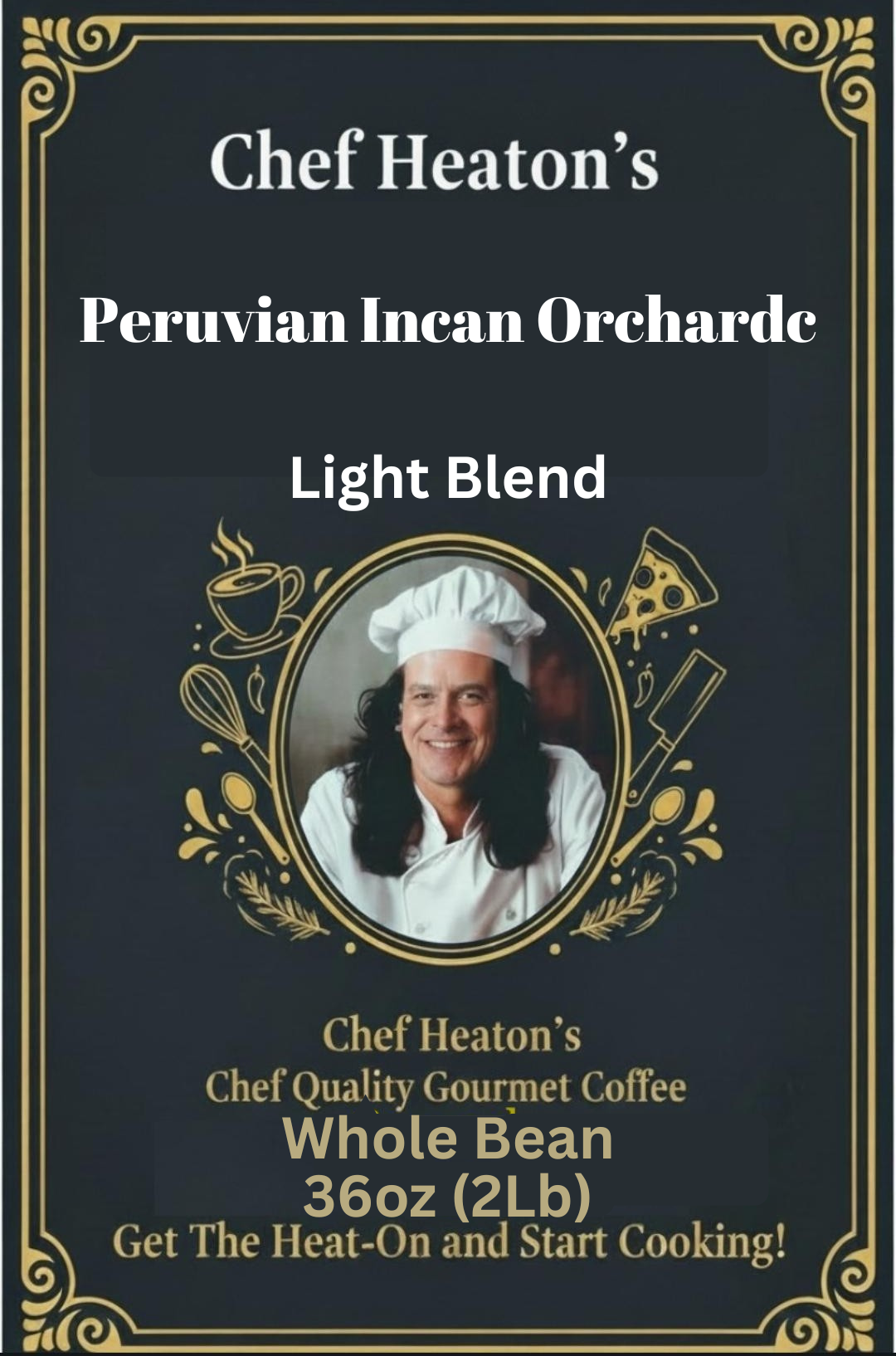 Chef Heaton's 32oz Specialty Coffee — Whole Bean or Ground