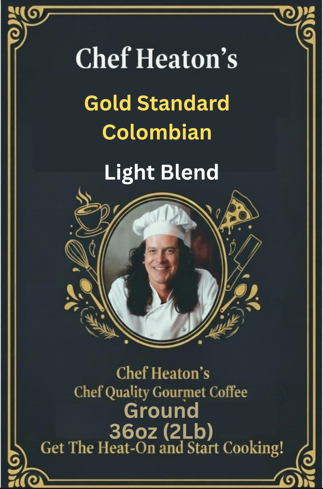 Chef Heaton's 32oz Specialty Coffee — Whole Bean or Ground