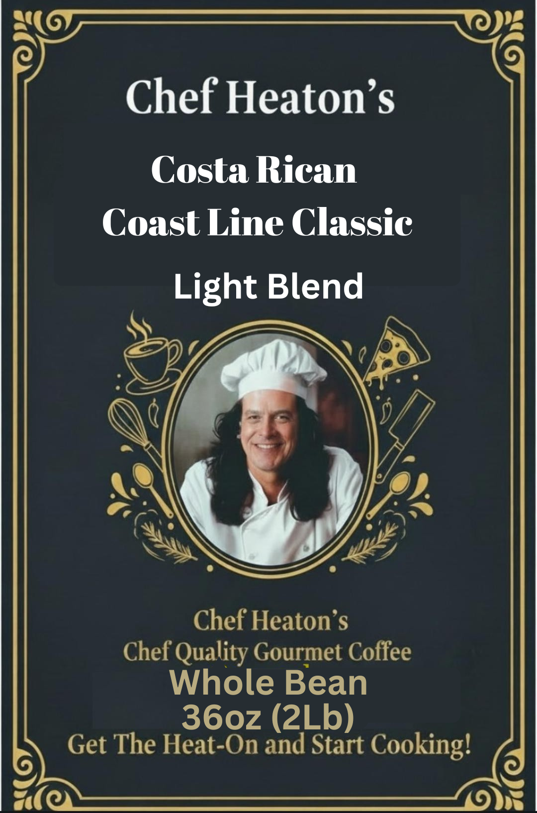 Chef Heaton's 32oz Specialty Coffee — Whole Bean or Ground