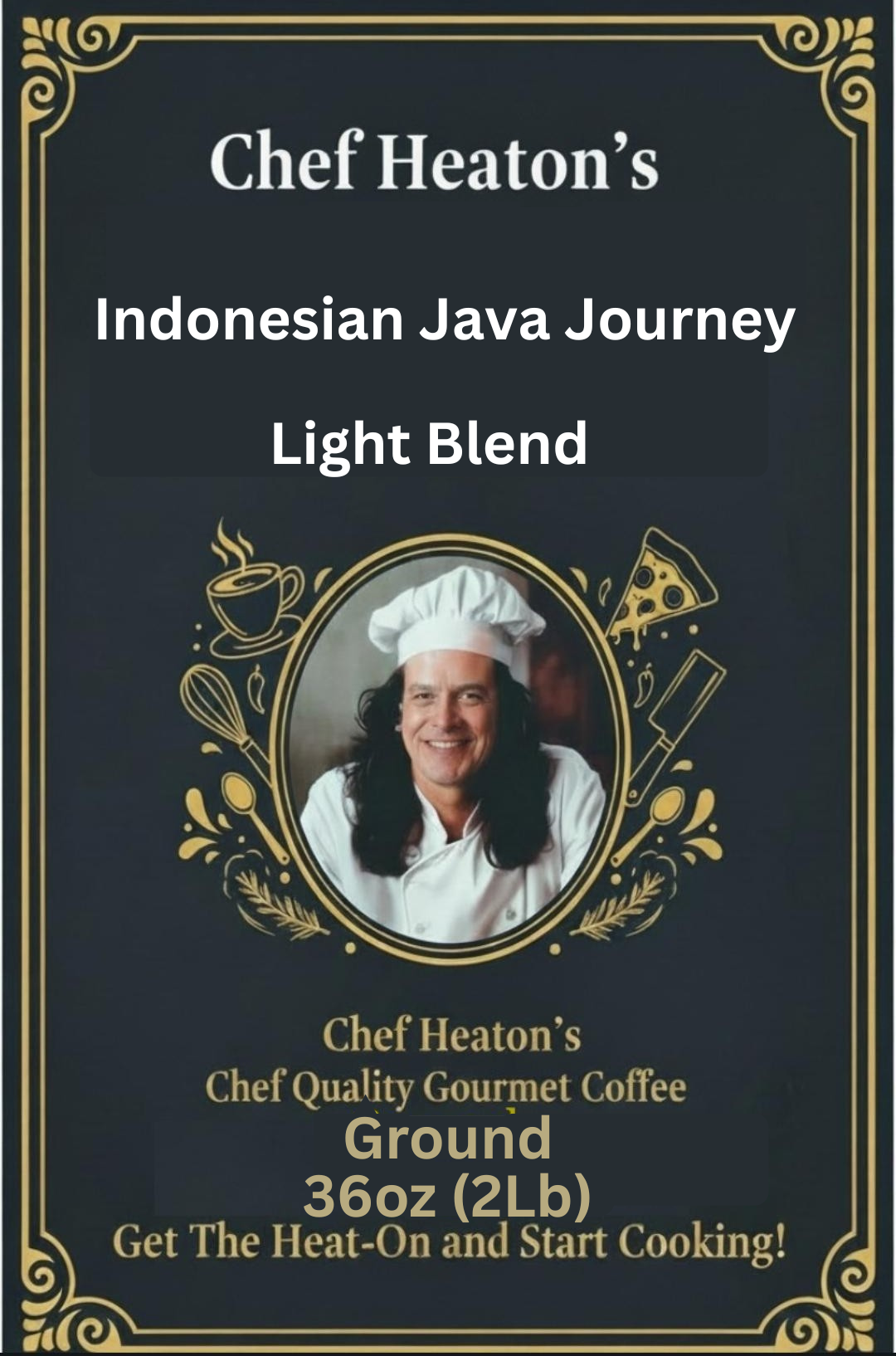 Chef Heaton's 32oz Specialty Coffee — Whole Bean or Ground