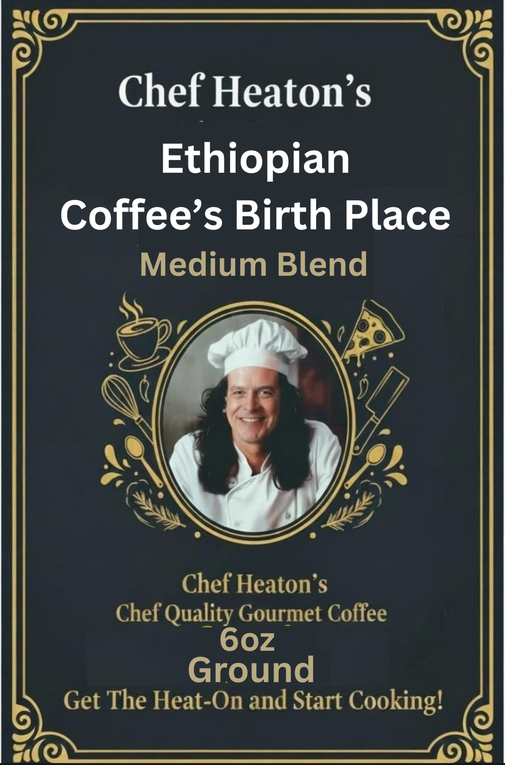6 packs  x 6 OZ Sample Size Coffee Roasted Espresso Coffee Supreme