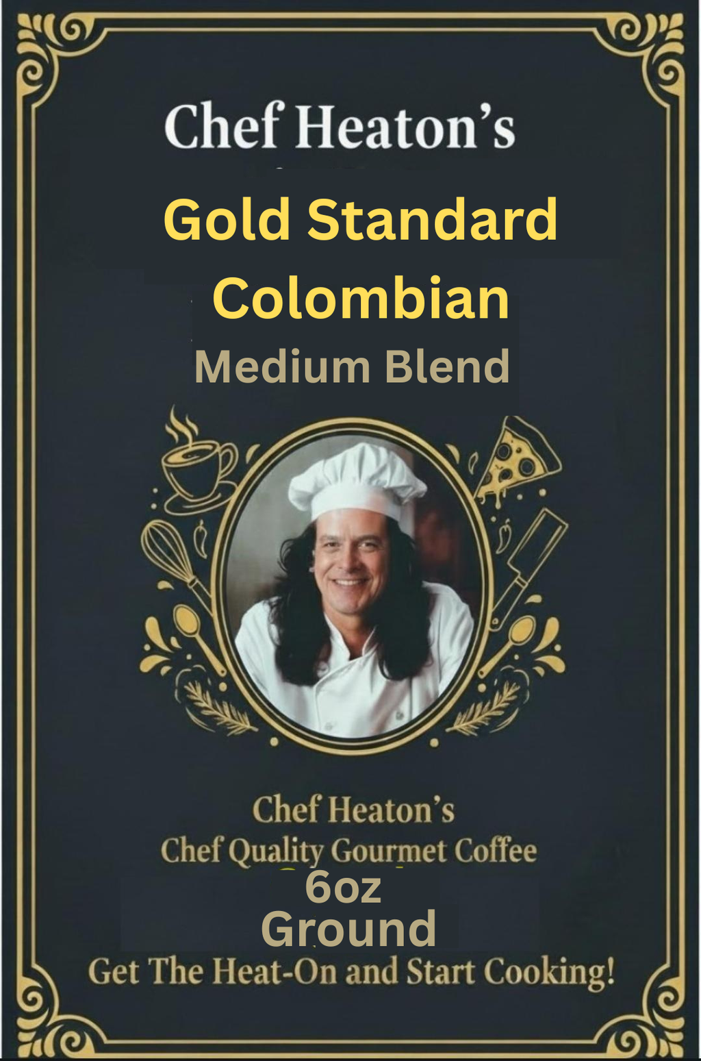 6 packs  x 6 OZ Sample Size Coffee Roasted Espresso Coffee Supreme