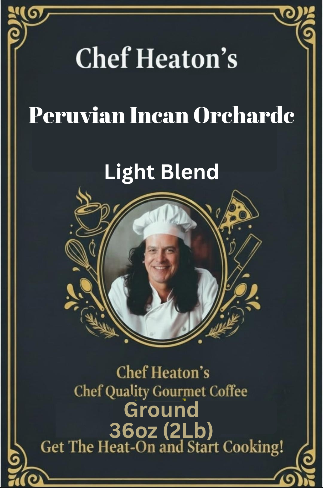 Chef Heaton's 32oz Specialty Coffee — Whole Bean or Ground