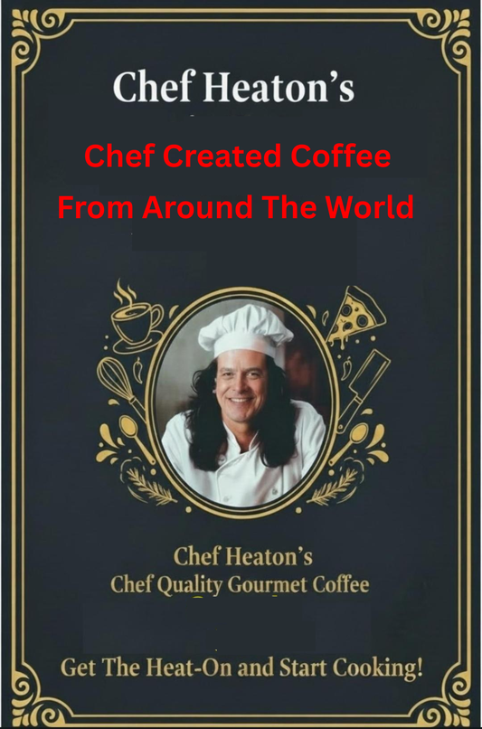 Chef Heaton's 5LB Specialty Coffee — Whole Bean or Ground