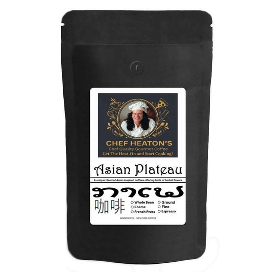 Chef Heaton's Asian Plateau Coffee bag