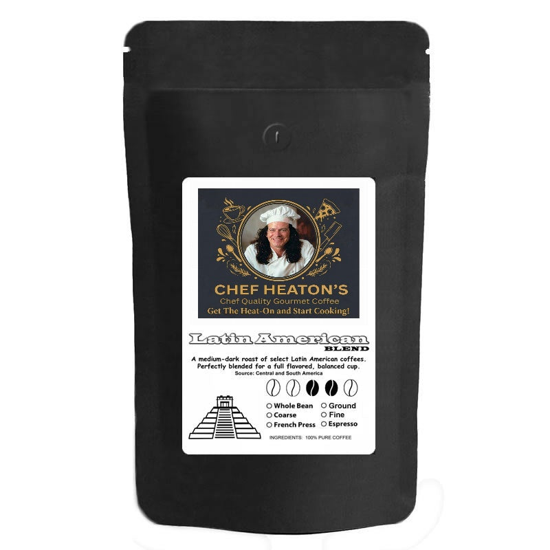 Chef Heaton's Latin American Coffee bag